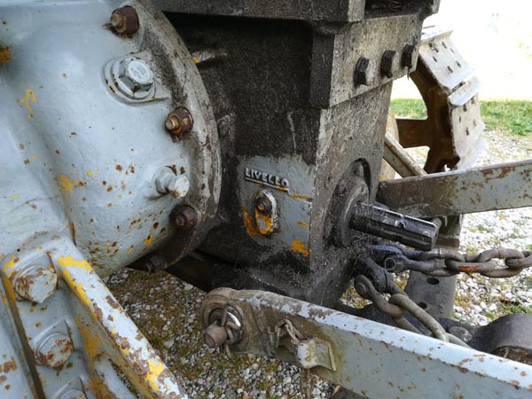 Tappo per il controllo del livello dell'olio del cambio, Landini 4000.